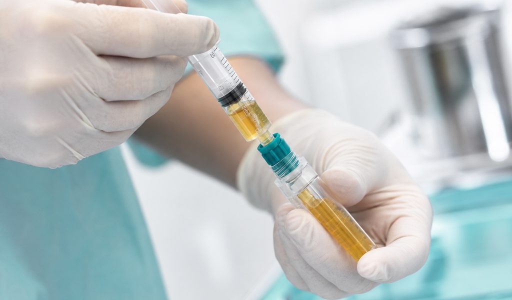 Sterile handling in a clinical lab